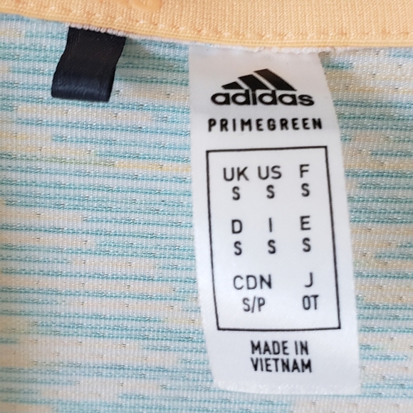 Adidas Women's Space Dye Golf Polo Shirt - Picture 2 of 4